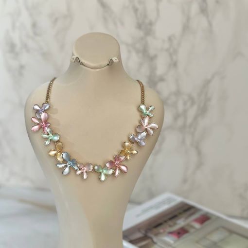 گردنبند میناکاری زنانه کد 6092
